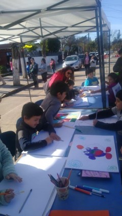 SENDA PREVIENE PUCHUNCAVÍ PARTICIPA EN FERIA JUVENIL