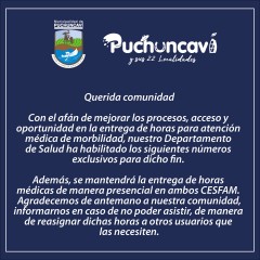 SOLICITUD TELEFÓNICA DE HORAS MÉDICAS DE MORBILIDAD