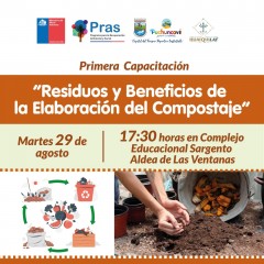 PARTICIPA EN LA CAPACITACIÓN SOBRE LOS BENEFICIOS DE LA ELABORACIÓN DE COMPOSTAJE