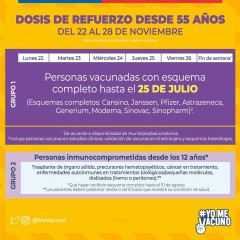 CONTINÚA PROCESO DE VACUNACIÓN COVID 19