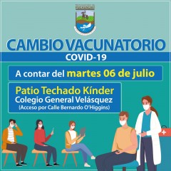 CAMBIO VACUNATORIO COVID 19 EN PUCHUNCAVÍ