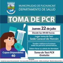 TOMA PCR HORCÓN
