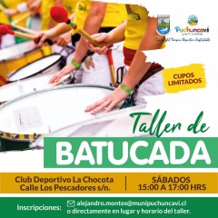 VEN Y PARTICIPA: TALLER DE BATUCADA