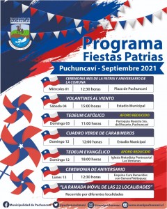 PROGRAMA FIESTAS PATRIAS