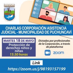 CHARLA PROTECCIÓN DE DERECHOS DE NIÑOS Y NIÑAS