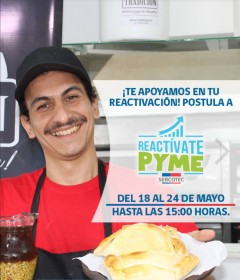 SERCOTEC ABRE NUEVA CONVOCATORIA REACTÍVATE PYME