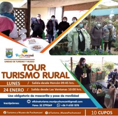 TOUR DE TURISMO RURAL, APOYANDO A NUESTROS EMPRENDEDORES LOCALES