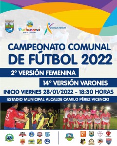CAMPEONATO COMUNAL DE FÚTBOL VERANO 2022 