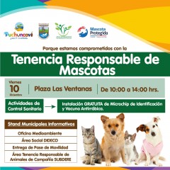 COMPROMETIDOS CON LA TENENCIA RESPONSABLE DE MASCOTAS