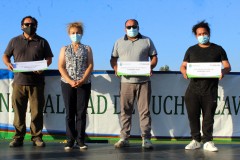 MUNICIPIO ENTREGA 20 BECAS Y HACE UN APOYO MILLONARIO A 13 INSTITUCIONES DEPORTIVAS DE LA COMUNA