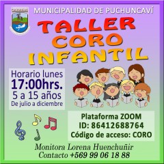 TALLER CORO INFANTIL 