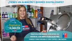 POSTULACIONES ABIERTAS PARA PROGRAMA DIGITALIZA TU ALMACÉN