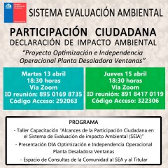SERVICIO DE EVALUACIÓN AMBIENTAL INVITA