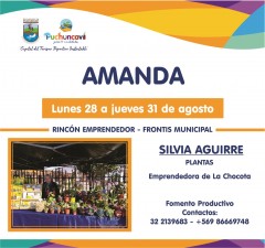 DIVERSOS PRODUCTOS ENCONTRARÁ ESTA SEMANA EN EL RINCÓN EMPRENDEDOR