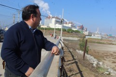 ALCALDE MARCOS MORALES MANIFIESTA SU MOLESTIA ANTE MEDIDAS TOMADAS POR EMPRESAS AES GENER Y PUERTO VENTANAS