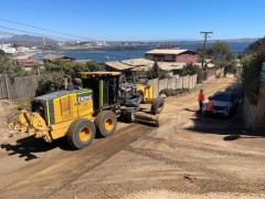  COMENZARON TRABAJOS EN CAMINOS DE TIERRA EN DISTINTOS SECTORES
