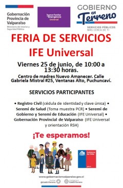 FERIA DE SERVICIOS EN LAS VENTANAS