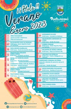 PANORAMAS Y ENTRETENCIONES PARA TODA LA FAMILIA TENEMOS ESTE MES DE ENERO