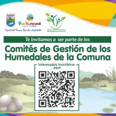 LA OFICINA DE MEDIOAMBIENTE TE INVITA A SER PARTE DEL COMITÉ DE GESTIÓN DE HUMEDALES