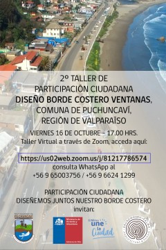 PARTICIPACIÓN CIUDADANA DISEÑO BORDE COSTERO VENTANAS
