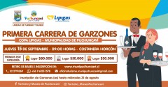 INSCRÍBETE EN LA PRIMERA CARRERA DE GARZONES DE NUESTRA COMUNA