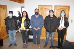 ALCALDE MARCOS MORALES REAFIRMÓ SU COMPROMISO CON TRABAJADORES PORTUARIOS EN PROCESO DE DESCARBONIZACIÓN