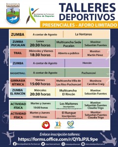 ¡VIVA EL DEPORTE EN NUESTRA COMUNA!