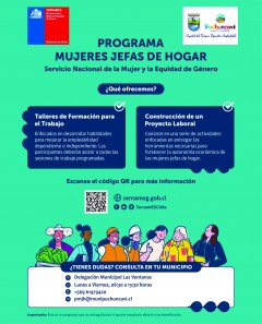 QUIERES SER PARTE DEL PROGRAMA MUJERES JEFAS DE HOGAR 2023