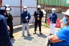 ALCALDESA JUNTO A CONSEJOS CONSULTIVOS DE SALUD DE LAS VENTANAS Y PUCHUNCAVÍ VISITAN OBRAS DE CONSTRUCCIÓN DEL NUEVO CESFAM DE PUCHUNCAVÍ