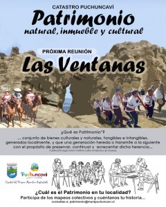 PRONTO REALIZAREMOS NUEVA REUNIÓN PARTICIPATIVA SOBRE EL PATRIMONIO LOCAL