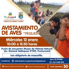 AVISTAMIENTO DE AVES “PEQUES”