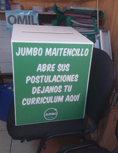 JUMBO COMIENZA CON RECLUTAMIENTO DE TRABAJADORES PARA LOCAL EN MAITENCILLO