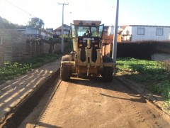 CONTINUAMOS DESARROLLANDO TRABAJOS DE MEJORAMIENTO DE CAMINOS EN NUESTRAS LOCALIDADES