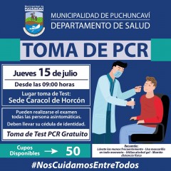 TOMA MUESTRAS PCR EN HORCÓN
