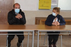 SUBSECRETARIO DE OBRAS PÚBLICAS SE REÚNE CON ALCALDESA Y COMUNIDADES CON MOTIVO DE LA AMPLIACIÓN DE LA RUTA F20