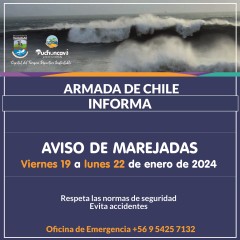 AVISO DE MAREJADAS 🌊🌊🌊
