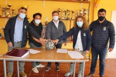 COMENZARÁN TRABAJOS DE MEJORAMIENTO DE LA CANCHA DEL CLUB DEPORTIVO HORCÓN