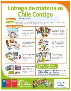 ESTE MIÉRCOLES 16 DE MARZO COMIENZA LA ENTREGA DE MATERIAL DE ESTIMULACIÓN TEMPRANA DEL PROGRAMA CHILE CRECE CONTIGO
