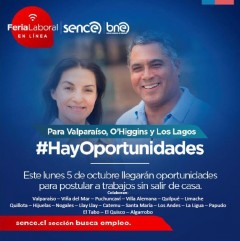 NUEVA FERIA LABORAL VIRTUAL DE SENCE