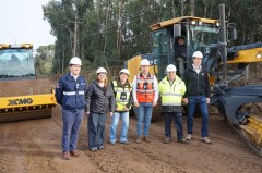 INTENSOS TRABAJOS DE MEJORAMIENTO DE CAMINOS EN DISTINTOS SECTORES DE LA COMUNA