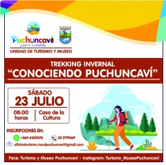 CONOCE PUCHUNCAVÍ EN UN ENTRETENIDO TREKKING