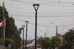 SE IMPLEMENTA IMPORTANTE PROYECTO DE LUMINARIAS EN BARRIO CRUZ DEL LLANO