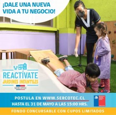 SERCOTEC INFORMA DE NUEVO FONDO