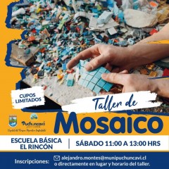 VEN Y PARTICIPA: TALLER DE MOSAICO