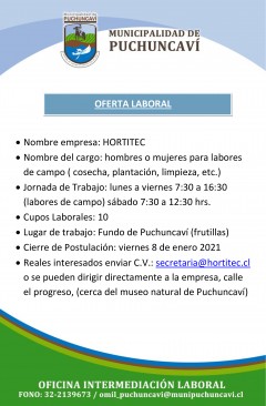 OFERTA LABORAL