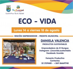 YA PUEDES VISITAR EL RINCÓN EMPRENDEDOR DE ESTA SEMANA EN PUCHUNCAVÍ