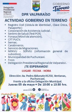 GOBIERNO EN TERRENO EN LAS VENTANAS