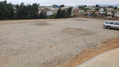 OBRAS DE NUEVA MULTICANCHA PARA LA LOCALIDAD DE LAS VENTANAS PRESENTAN UN 50% DE AVANCE