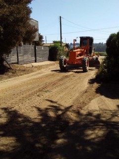 ÁREA OPERATIVA REALIZA MANTENCIÓN DE CALLES Y ESPACIOS PÚBLICOS EN CERRO TACNA
