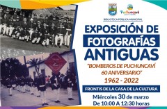 EXPOSICIÓN FOTOGRÁFICA: “BOMBEROS DE PUCHUNCAVÍ 60 ANIVERSARIO”